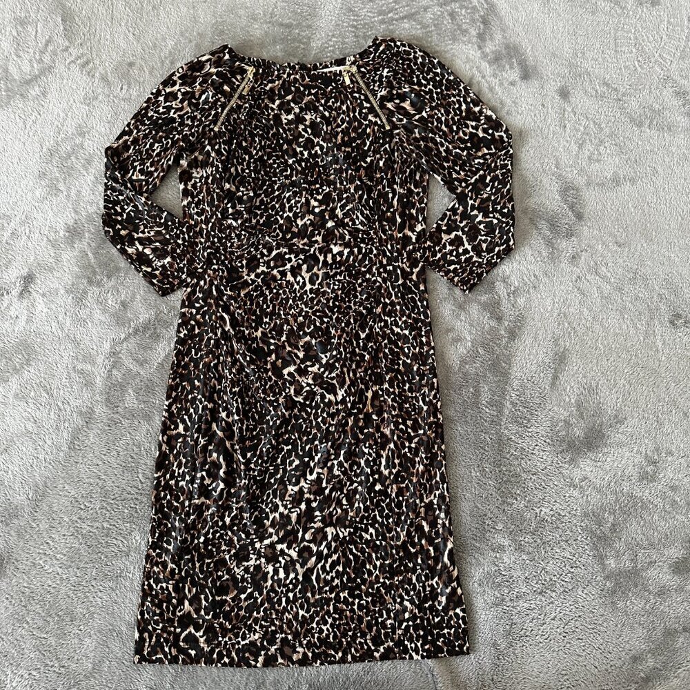 Joseph Ribkoff Animal Print Dress Women's size 8 Cheetah